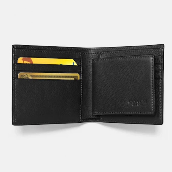 COACH 3 In 1 Leather Wallet - Picture 2 of 9